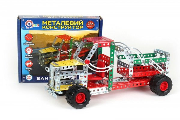 Klocki konstrukcyjne metalowe Truck ciężarówka 236el 4883 TechnoK mix p10