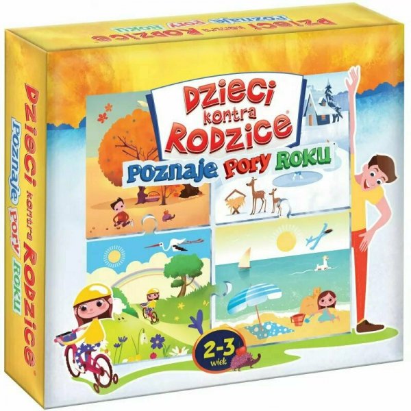 PROMO Gra Dzieci kontra Rodzice Poznaję pory roku KANGUR