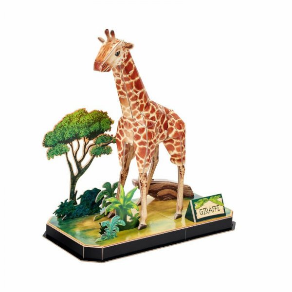 Puzzle 3D Zwierzęta Żyrafa P857H Cubic Fun