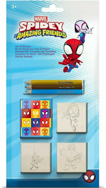 PROMO Pieczątki Spidey blister 3szt 3135 Multiprint