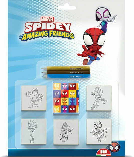 PROMO Pieczątki Spidey blister 5szt 5135 Multiprint