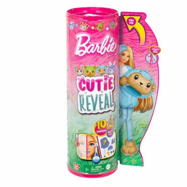 PROMO Barbie Lalka Cutie Reveal Miś-Delfin HRK25 MATTEL