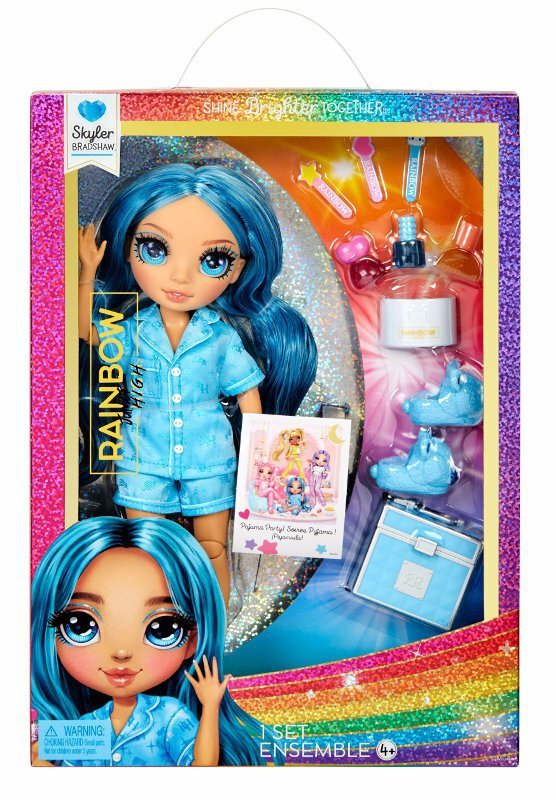 PROMO MGA Junior High PJ Party Fashion Lalka Skyler (Blue) 530947