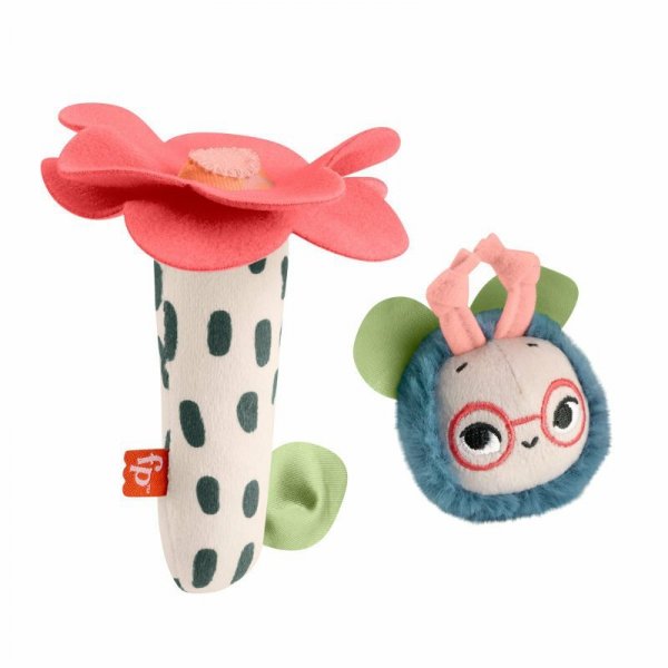 Fisher-Price Pracowita pszczółka i kwiatek grzechotki HYR56 MATTEL