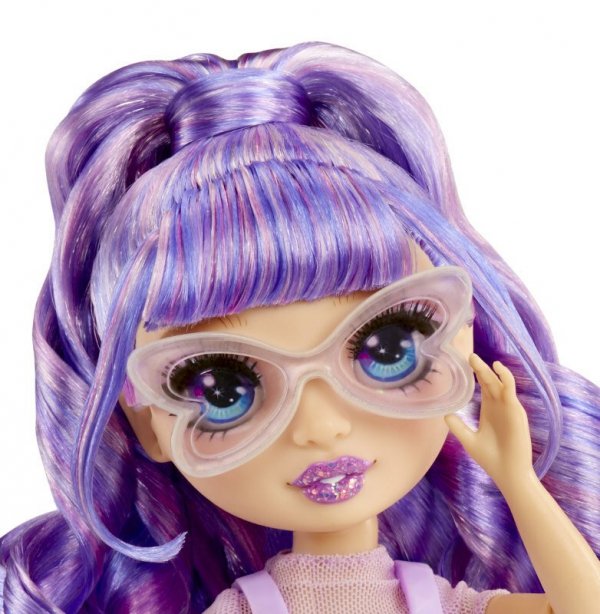 MGA Rainbow High Lalka Violet fioletowa Creative Crystals 121404 p3