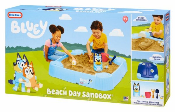 Little tikes Piaskownica Bluey Dzień na plaży 641084