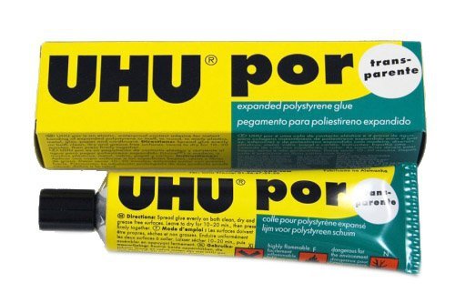 Klej UHU Por 50ml do pianek i styropianu (Kartonik) - UHU