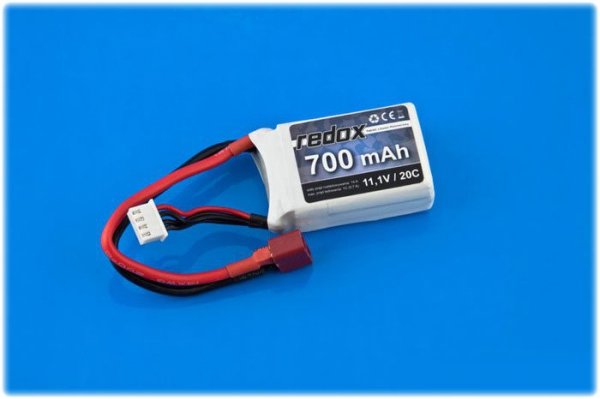 Pakiet Akumulator Redox LiPo 11,1V 700mAh 20c - Redox