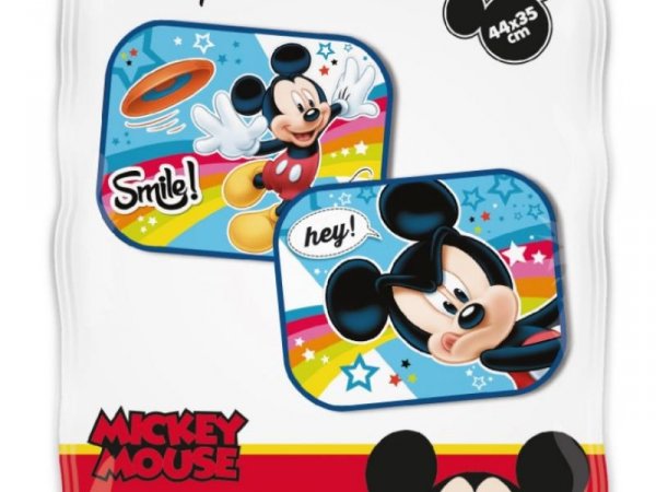 Zasłonki Przeciwsłoneczne Boczne Myszka Mickey Disney - Licencja Disney