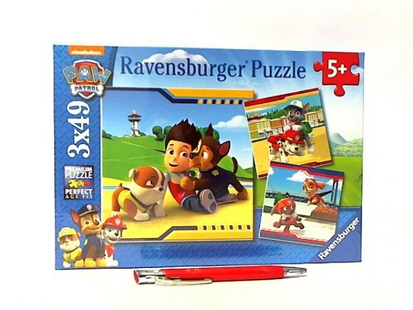 RAVENSBURGER RAV puzzle 3x49 Psi Patrol bohaterowie 093694