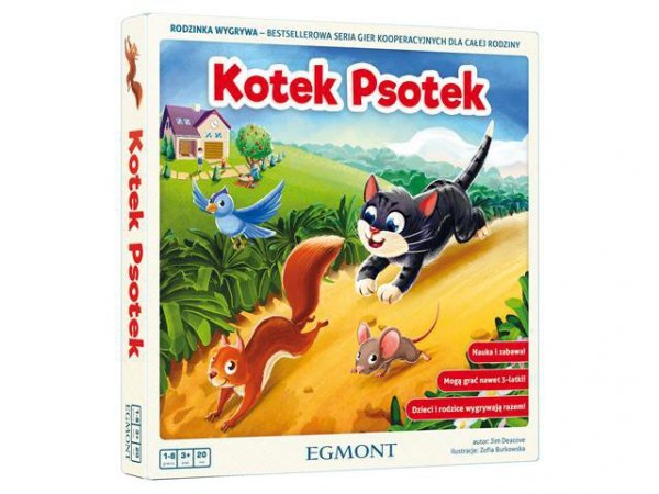 EGMONT Gra Kotek Psotek /Rodzinka wygrywa 07355