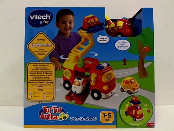 VTECH V-TECH Zestaw duży wóz strażacki 60810