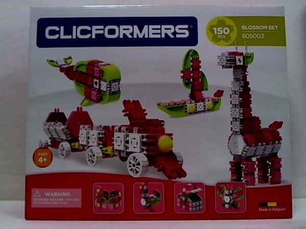 CLICFORMERS - KLOCKI CLICS Clicformers Blossom 150el 805003 35643