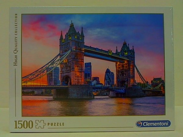 CLEMENTONI CLE puzzle 1500 Tower Bridge 31816