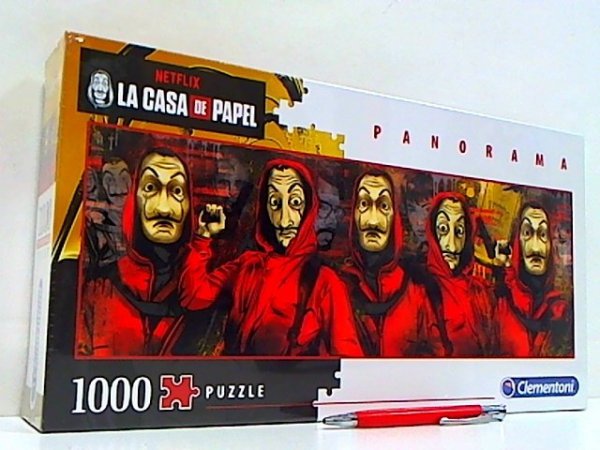 CLEMENTONI - PUZZLE CLE puzzle 1000 Panorama LaCasa de Papel 39545