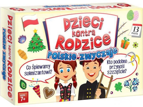 KANGUR - GRY Dzieci kontra rodzice gra Polskie zwyczaje 71397