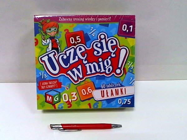MULTIGRA Ułamki - Uczę się w mig 01508
