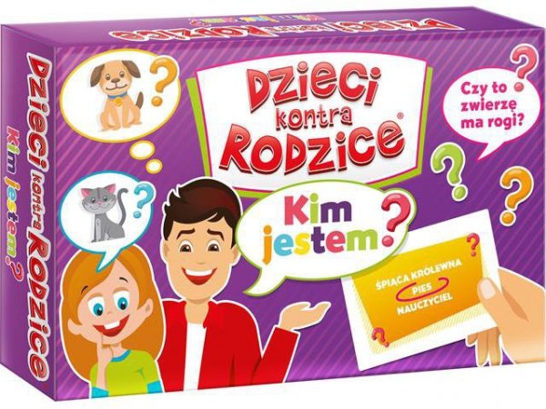 KANGUR - GRY Dzieci kontra rodzice gra Kim jestem? 08620