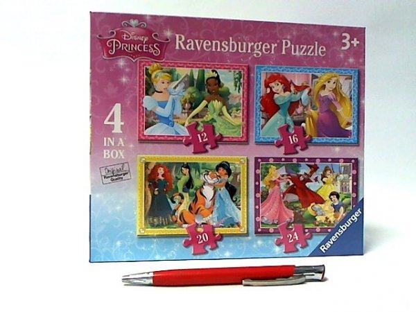 RAVENSBURGER RAV puzzle 4w1 Księżniczki 12/16/20/24 07397