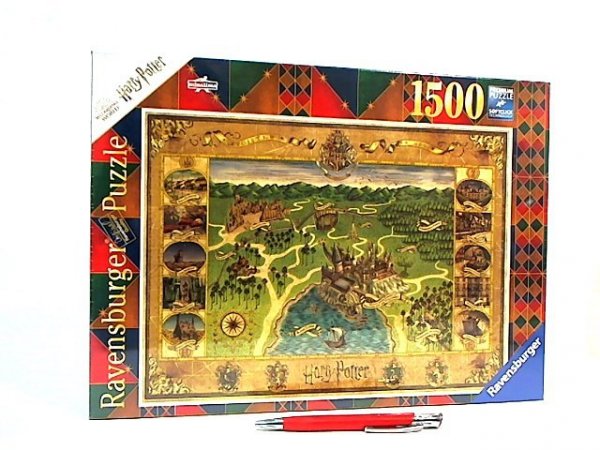 RAVENSBURGER RAV puzzle 1500 Mapa Hogwartu 16599