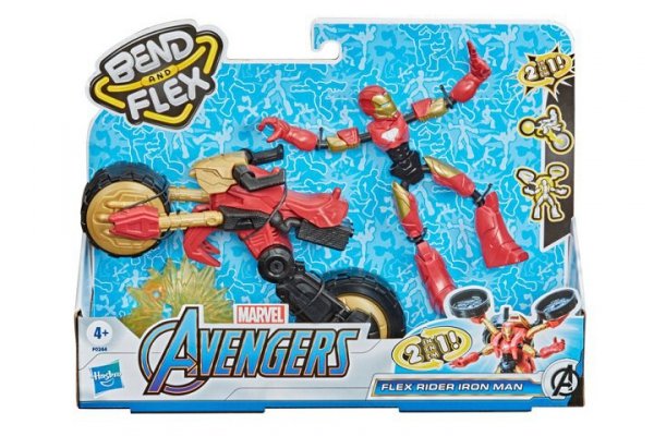 HASBRO AVN Bend _ Flex Iron Man Rider F0244 /4