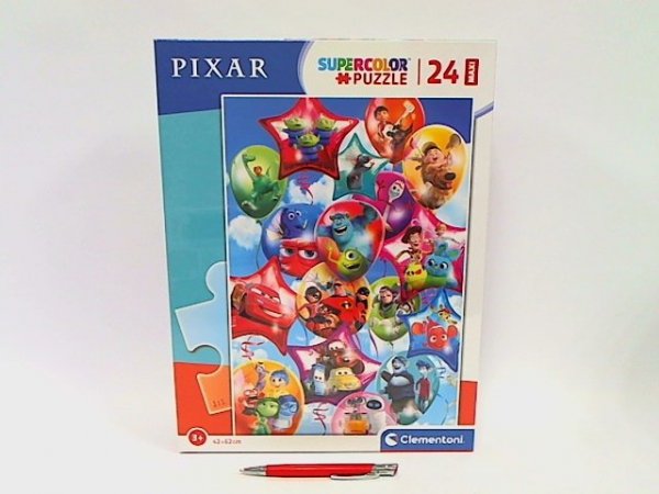 CLEMENTONI CLE puzzle 24 maxi SuperKolor PixarParty 24215