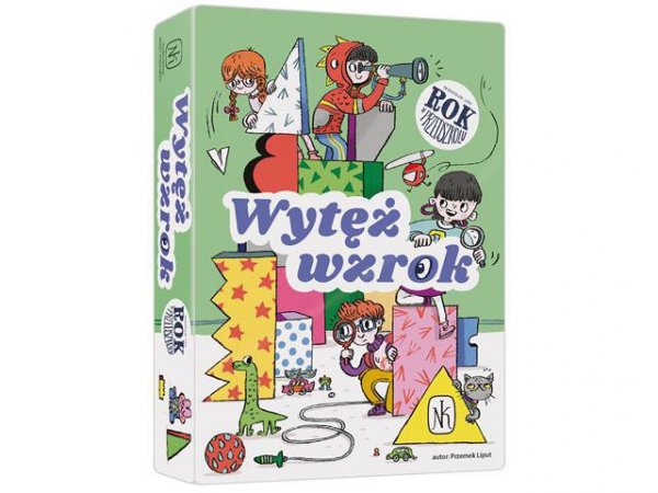 NASZA KSIĘGARNIA Wytęż wzrok Rok w przedszkolu 77027