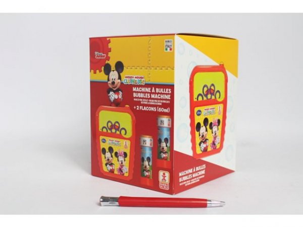 BRANDED TOYS DISNEY Mickie Mouse Maszynka do baniek 06230