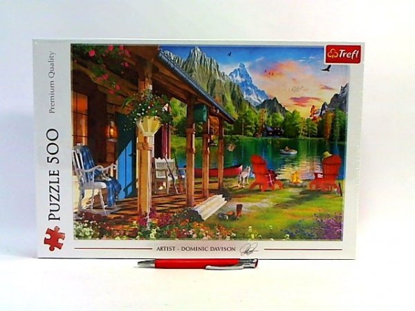 TREFL PUZZLE 500 Domek w górach 37408