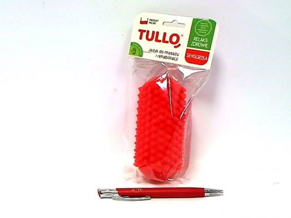 TULLO Wałek do masażu 12,8cm czerw 422 74224