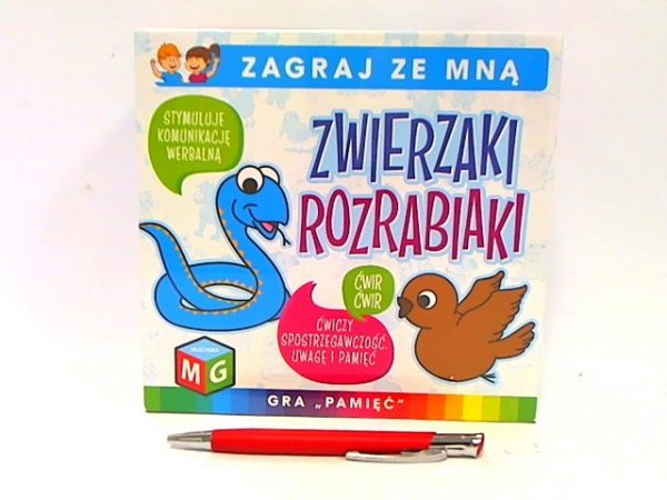 MULTIGRA Gra pamięć Zwierzaki rozrabiaki 0089 00891