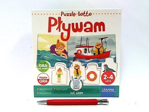 GRANNA GRANNA PL GRA Pływam - puzzle lotto 04007