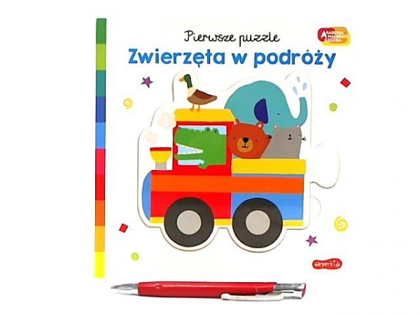 HARPERCOLLINS Akademia...Puzzle_Play Animal Train 58.11.19 70144