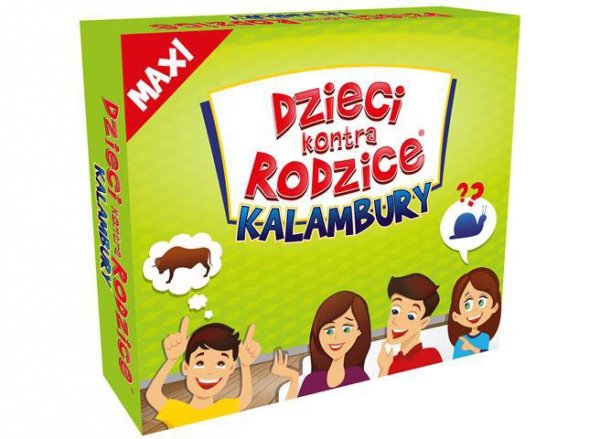 KANGUR - GRY Dzieci kontra rodzice gra Kalambury Maxi 71443