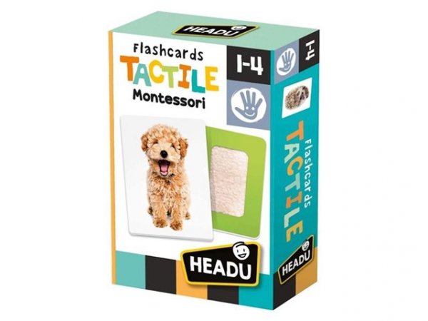 HEADU HEADU Montessori karty sensoryczne 1-4 23738