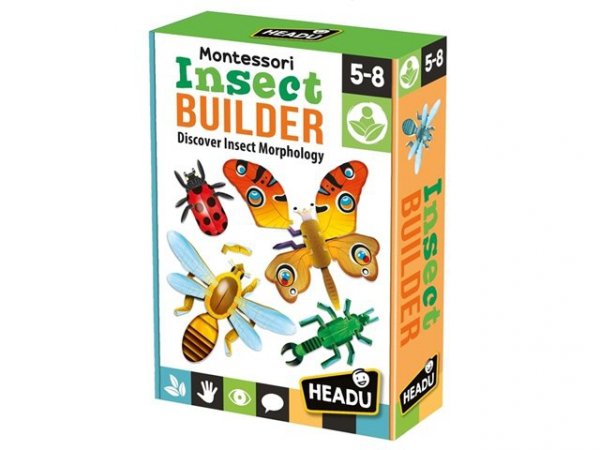 HEADU HEADU Montessori buduj owady wiek 5-8 27040