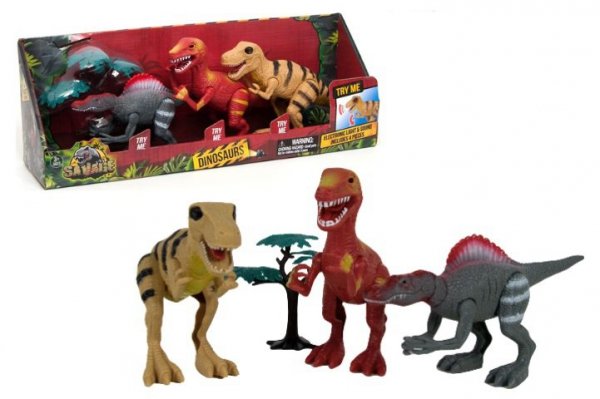 ALMARINA Boley Dinozaury zestaw fig.św/dźw 63206