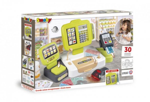 SMOBY SMOBY kasa elektroniczna duża ze skanerem 350114