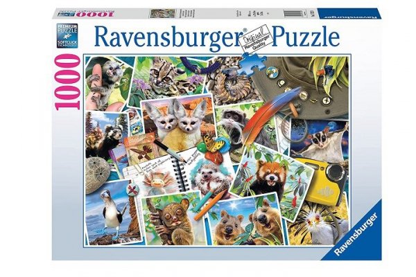 RAVENSBURGER RAV puzzle 1000 Zwierzęta świata 17322