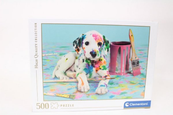 CLEMENTONI CLE puzzle 500 HQC The Funny Dalmatian 35150