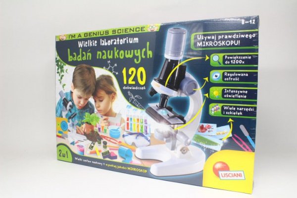 DANTE Lisciani I_m a genius 120 badań naukowych PL89338