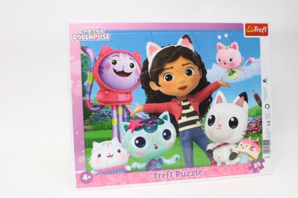 TREFL PUZZLE Ramkowe 25 Poznaj Gabi/Univ.Gabbys 31415