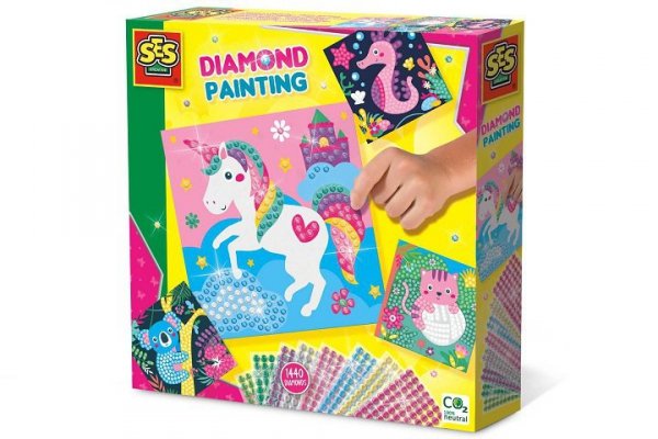 SES CREATIVE SES Diamentowa wyklejanka Zwierzęta 14701 47013
