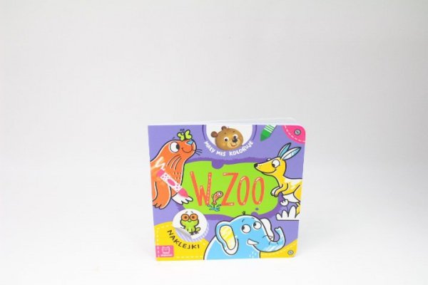 AKSJOMAT Mały miś koloruje W ZOO 37156