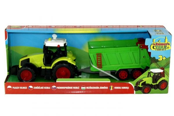DROMADER Traktor z dźwiekami w pudełku 02981 29816