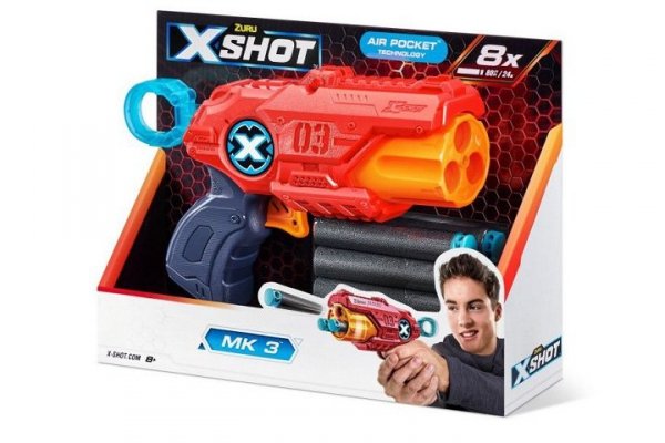 ZURU ZURU X-SHOT MK3 DoublePack wyrzutnia 36432