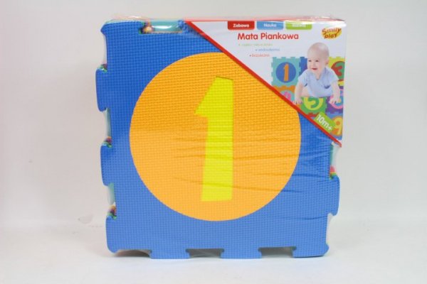 ANEK - SMILY PLAY Mata piankowa cyfry SmilyPlay SP84502 45025