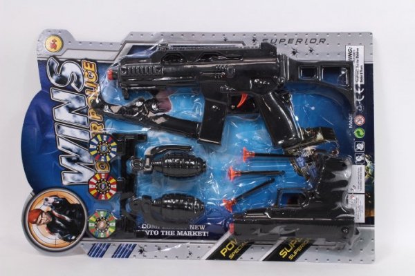 MZ-IMPORT Karabin+pistolet zestaw 555AW-1 555A 11885