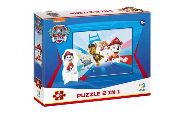 DODO - PUZZLE/GRY MAKSIK Puzzle 60el Paw Patrol z figurk.DOB5574 05574
