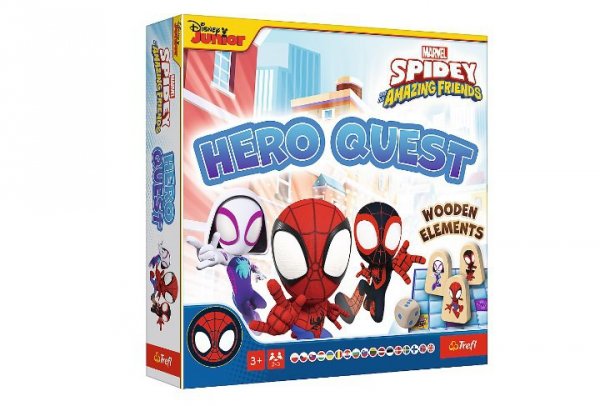 TREFL GRA planszowa Spidey Hero Quest 02436